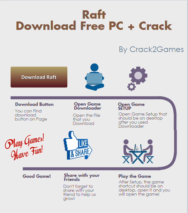 Raft download crack free
